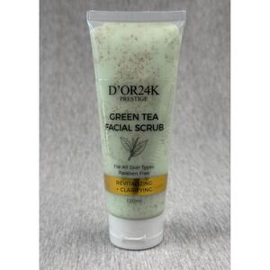 D'OR24K Prestige Green Tea Facial Scrub 120ml New Sealed